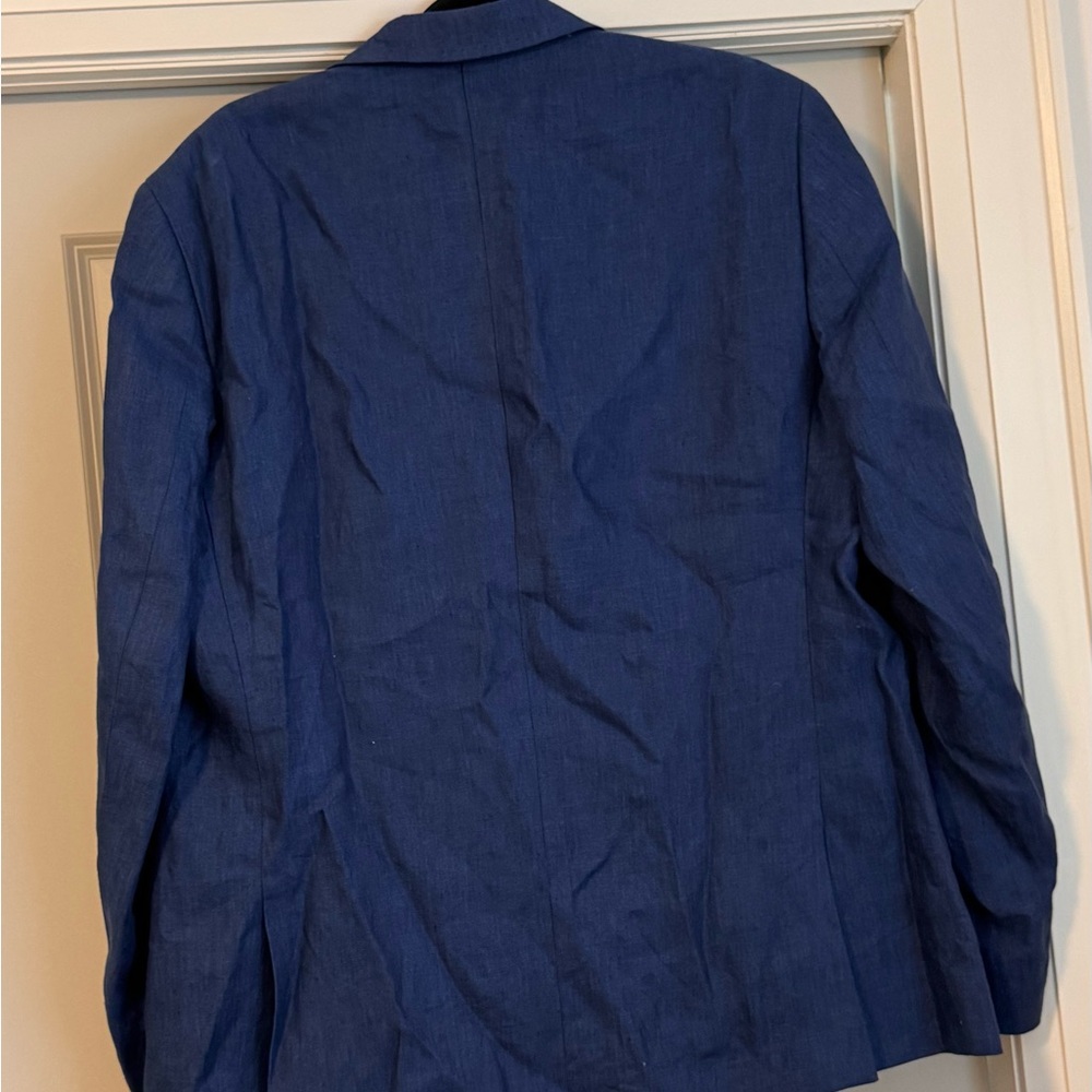 Men's Blue Blazer - Picture 8 of 8